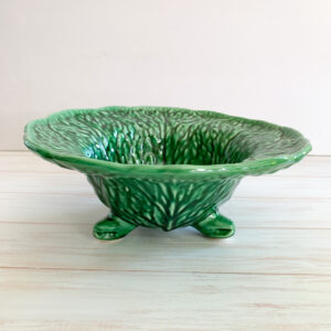 Cabbage Claw foot bowl