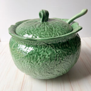 Cabbage Tureen with Ladle