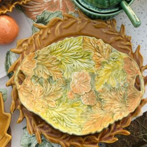 Autumn Leaf Paddy Plate